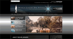 Desktop Screenshot of luxuryspaawards.com